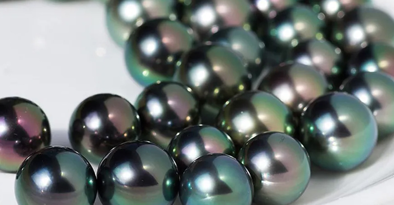 Black Tahitian pearls